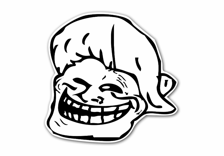 troll face angry

