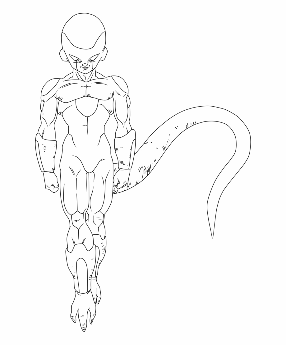 Frieza Coloring Pages Dbz Dragon Ball Super Frieza