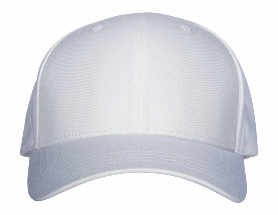White Hat Png Front Cap White Png