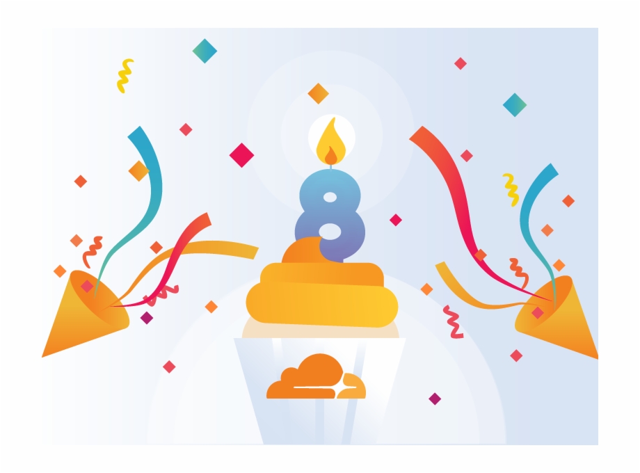Birthday Celebration Flame Cake Birthday Frosting Streamers