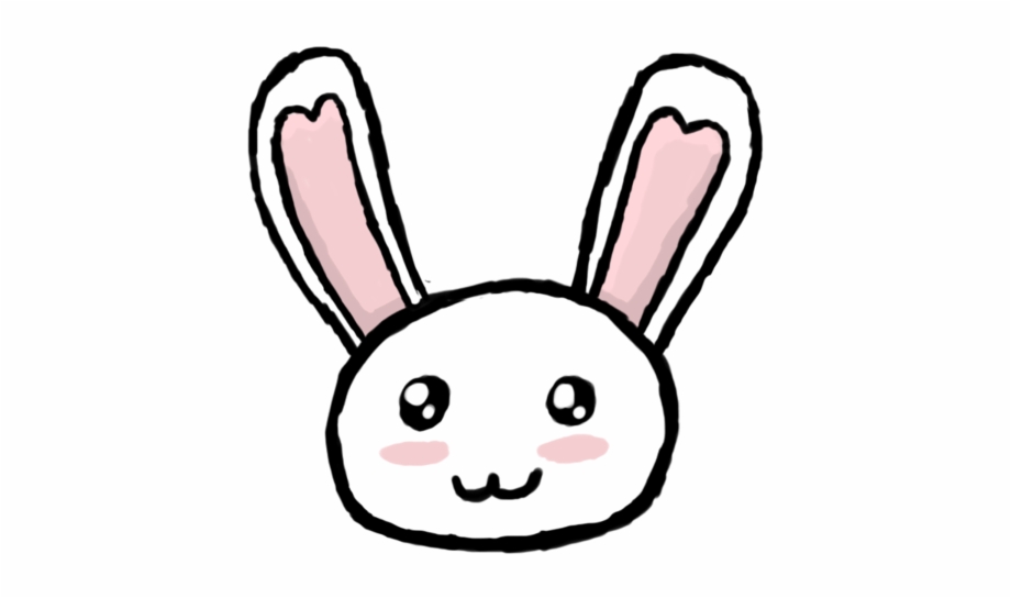 Drawing For Free Cute Bunny Png