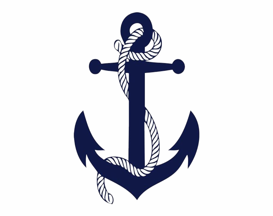 Free Anchor With Rope Silhouette, Download Free Anchor With Rope