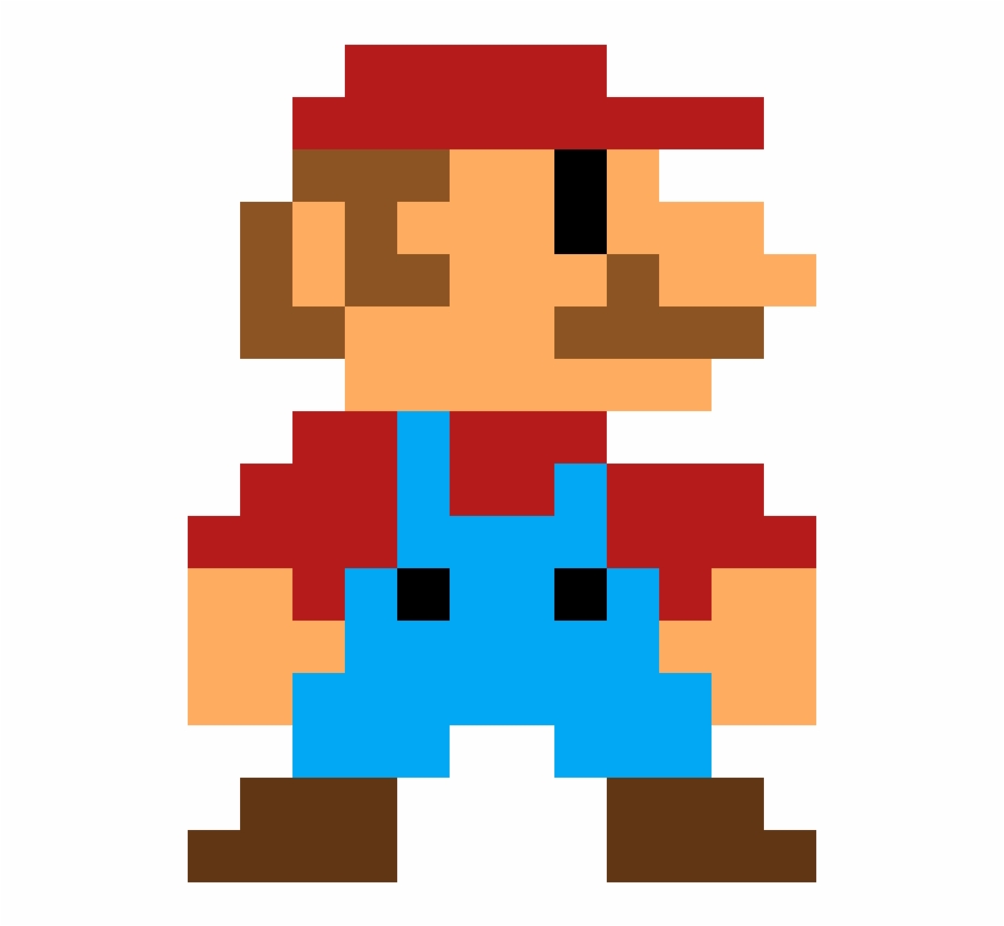 8 Bit Mario 8 Bit Pixel Mario