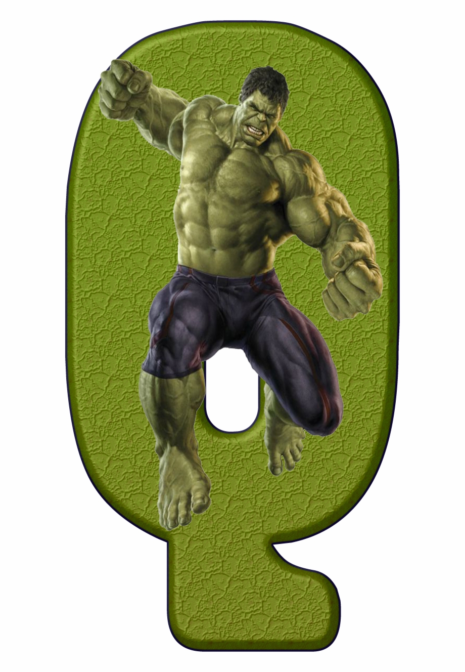 Hulk Q Letra E De Hulk
