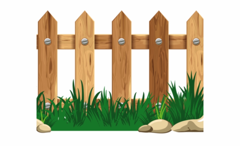 Wooden Fence Cartoon