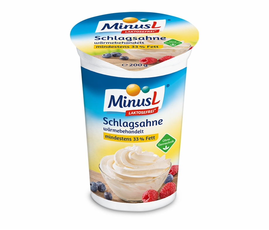 Minusl Fresh Whipping Cream Minusl Sahne