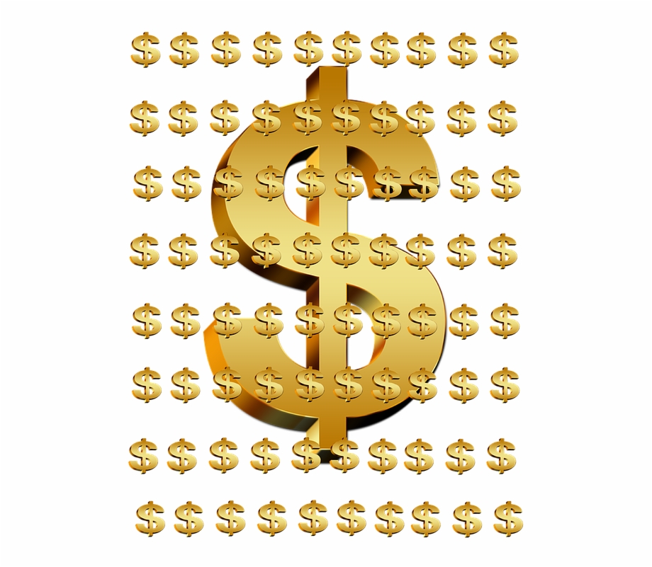 Dollar Money Gold Finance Financial Cash Business 