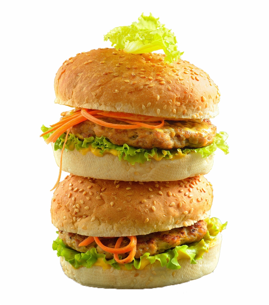 Burger Vector Big Mac Chicken Sandwich Supreme
