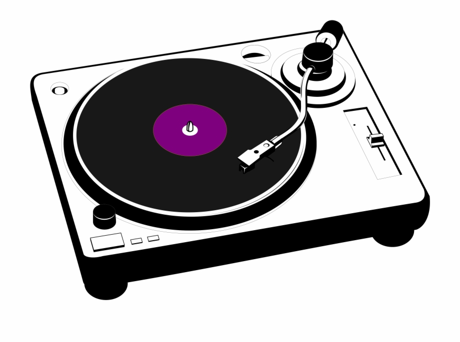 Phonograph Disc Jockey Clip Art Cartoon Turntable Turntable