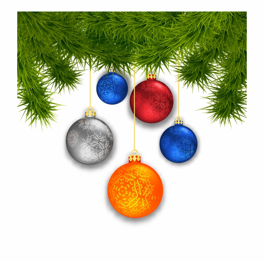Christmas Hanging Ball - Clip Art Library
