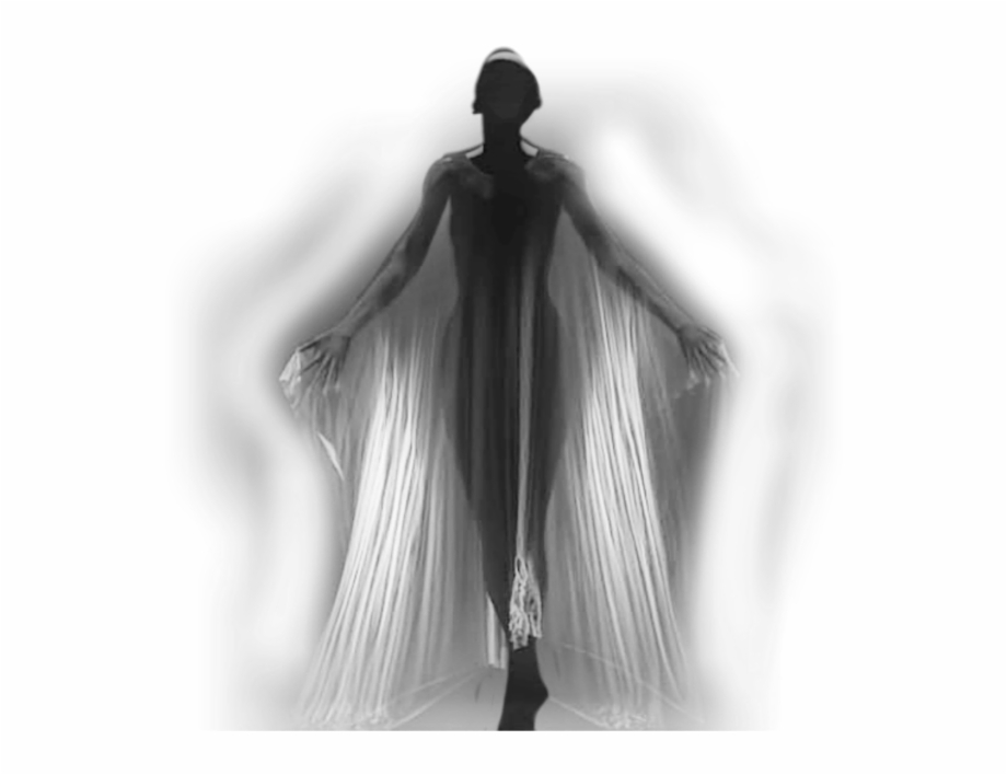 Ghost Women Scary Horror Dark Fantasy Hell Monochrome