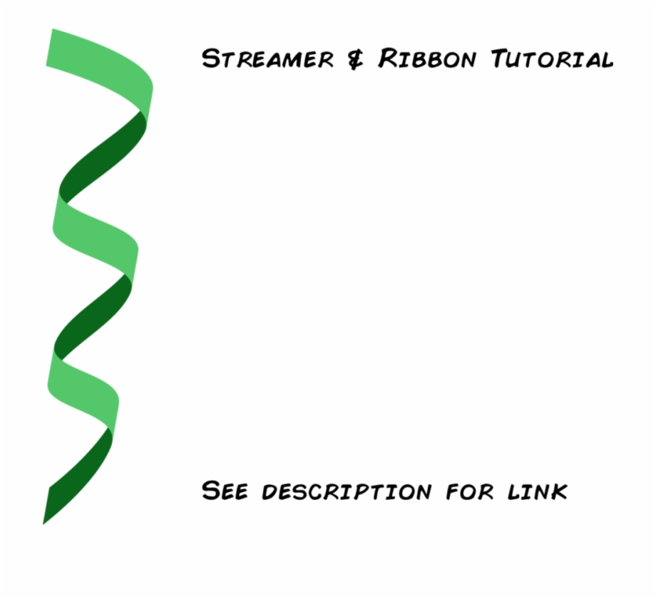 Transparent Ribbons Streamer Streamer Ribbons