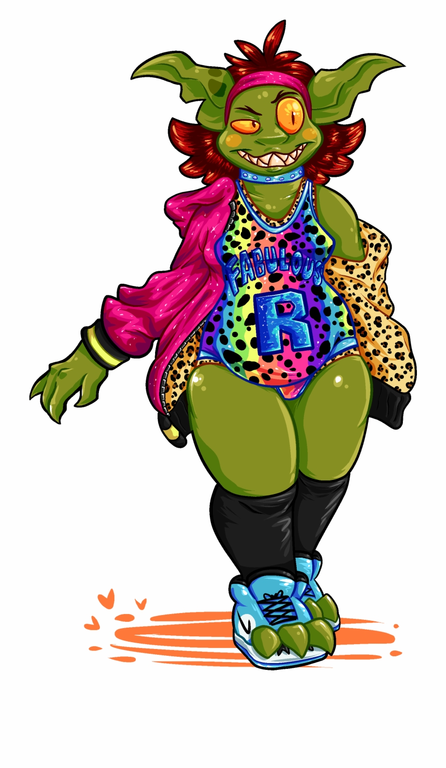 Inspired By Carmellas Lisa Frank Outfit From Wwe