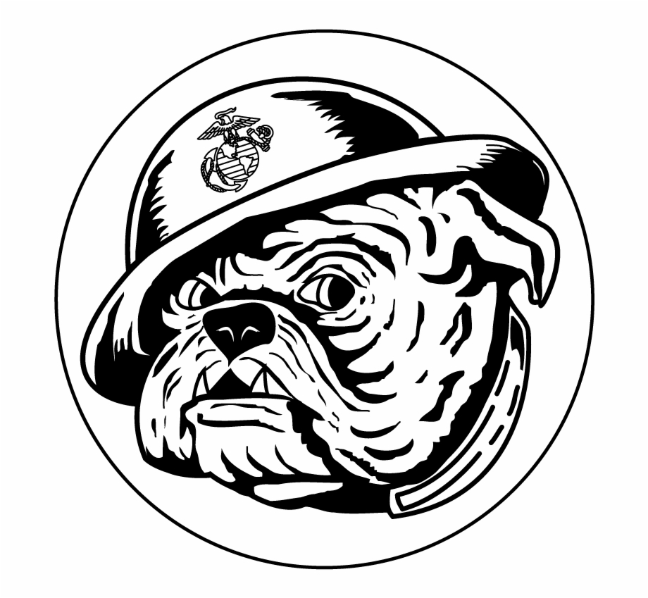 Bulldog Vector Devil Dog Marines Devil Dog Logo