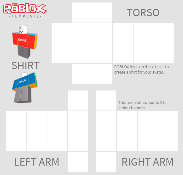 Realistic Roblox Shirt Template Transparent - IMAGESEE