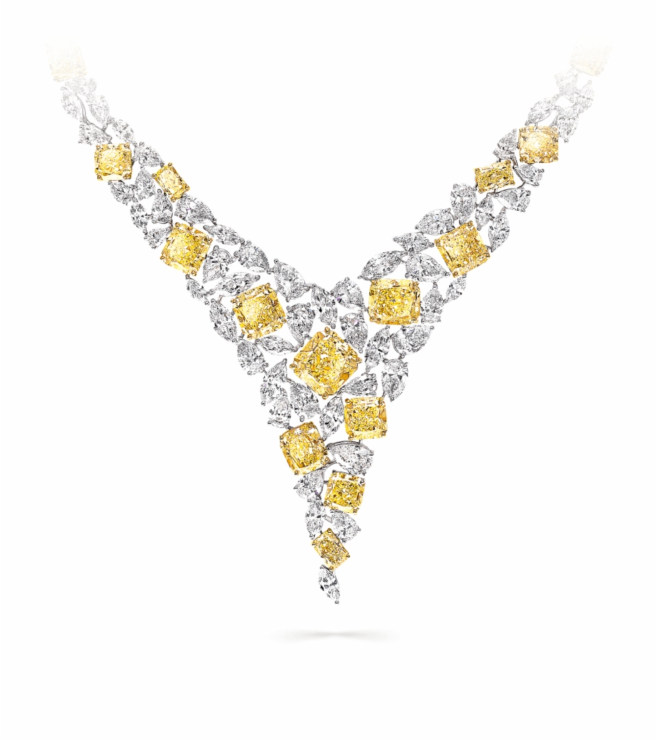 A Graff High Jewellery Yellow And White Diamond