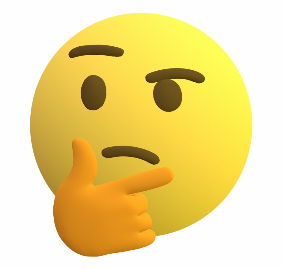 Thinking3d Discord Emoji Discord Thinking Emoji Png