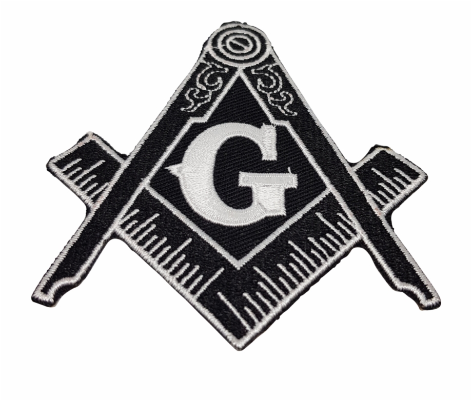 Freemason Square And Compass Patch Masonic Logo