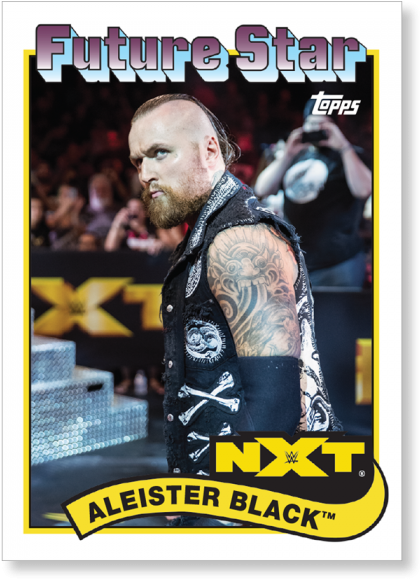 2018 Topps Wwe Heritage Aleister Black Player