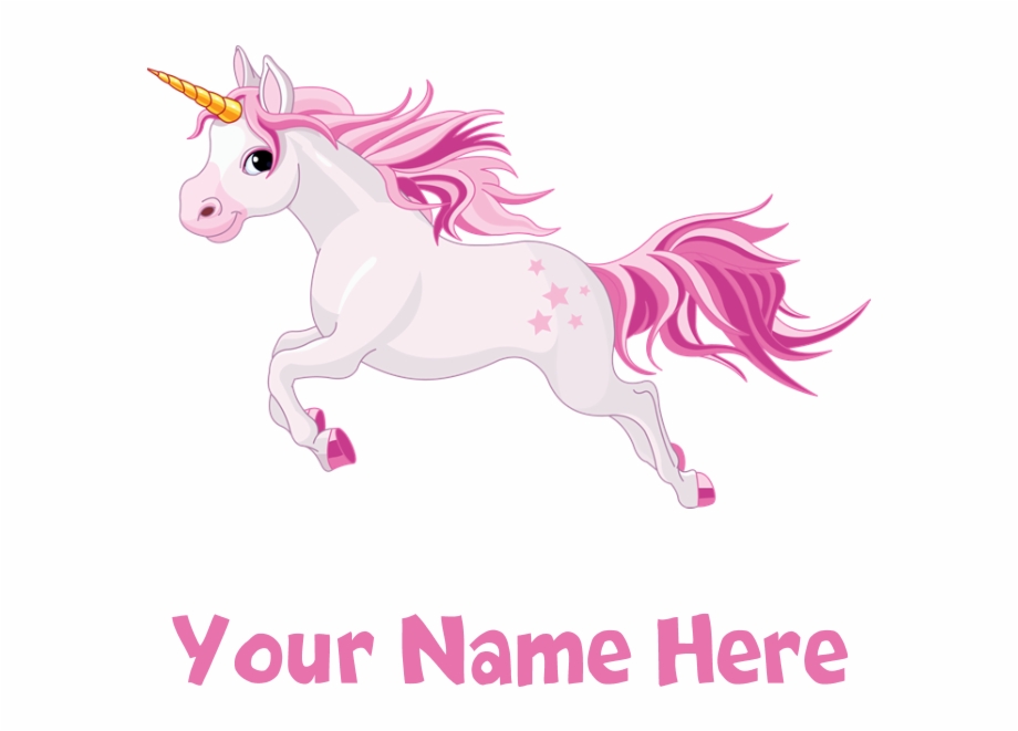 Pink Unicorn Baseball Cap Unicorn Clipart