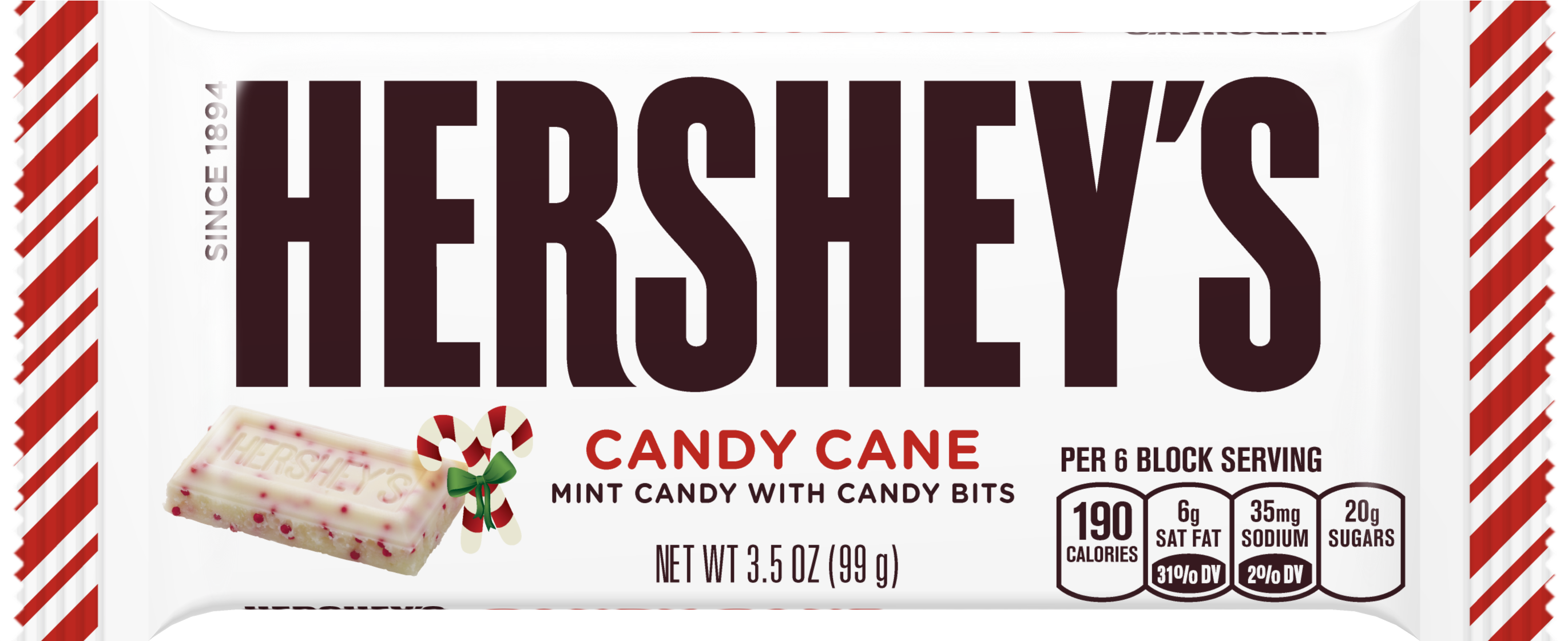 Hershey Candy Cane Bar