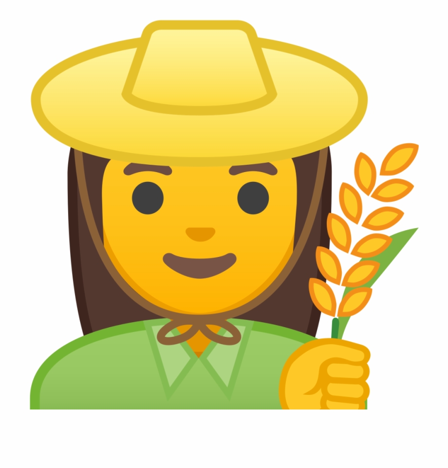 Download Svg Download Png Farmer Emoji