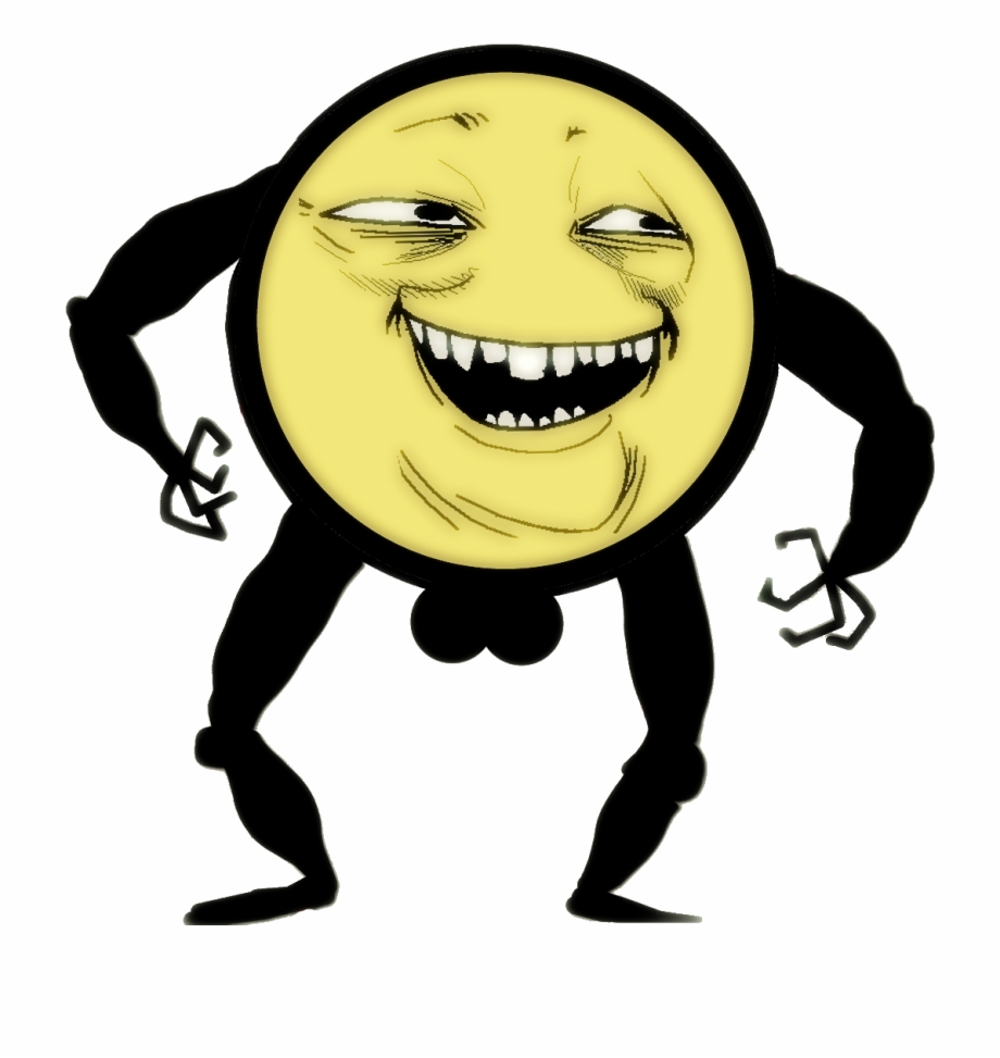 Yellow troll meme , Smiley Internet meme Emoticon, conch transparent  background PNG clipart