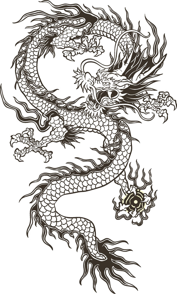 Chinese Illustration Totem Transprent Png Free Download Dragon