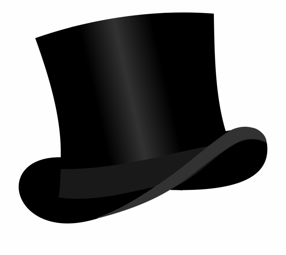 Bowler Hat Silhouette At Getdrawings Top Hat Clipart