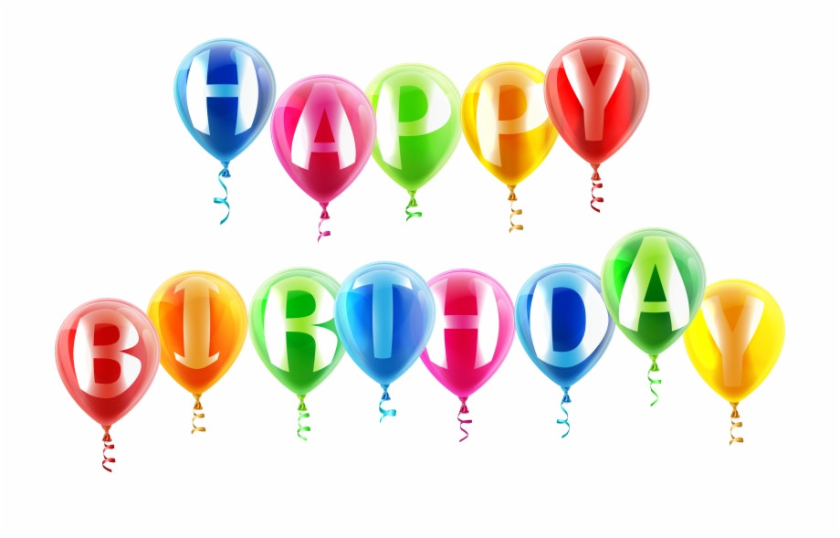 Happy Birthday Birthday Balloons Png