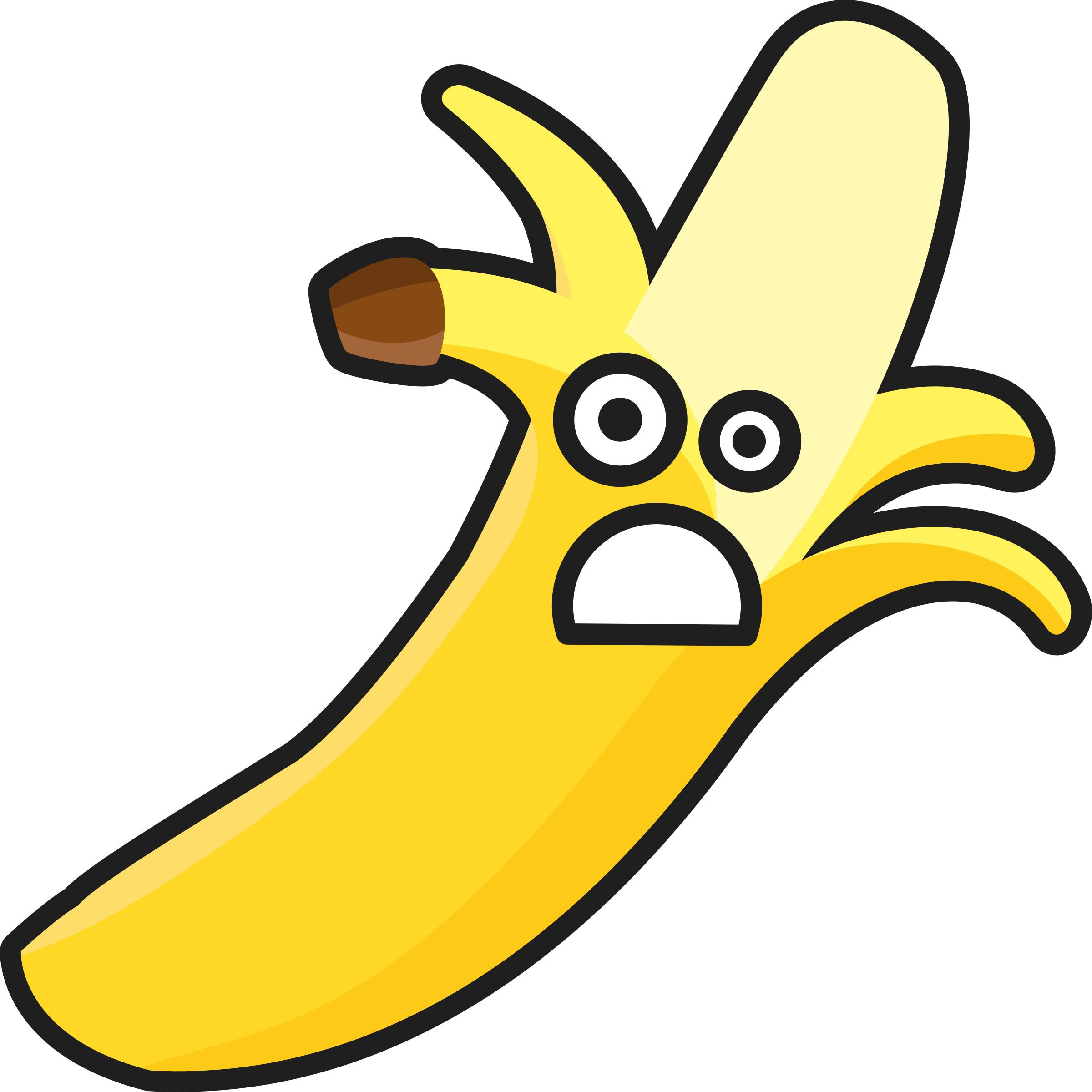 This Free Icons Png Design Of Sad Banana