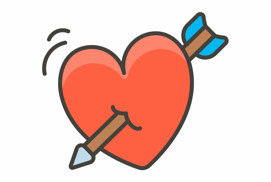 Heart With Arrow Emoji Png