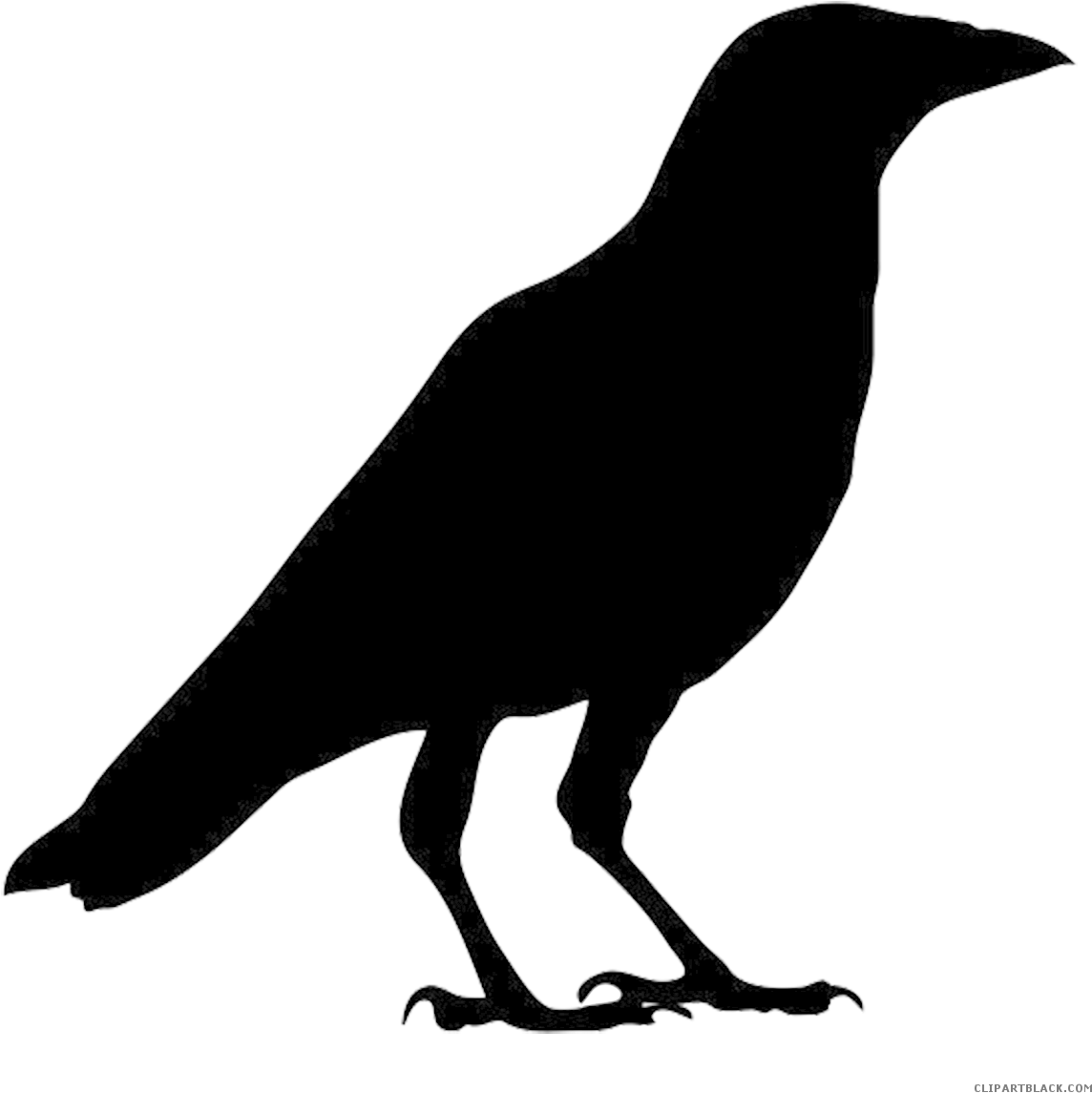 Crow Clipart Silhouette Outline Picture Of Crow