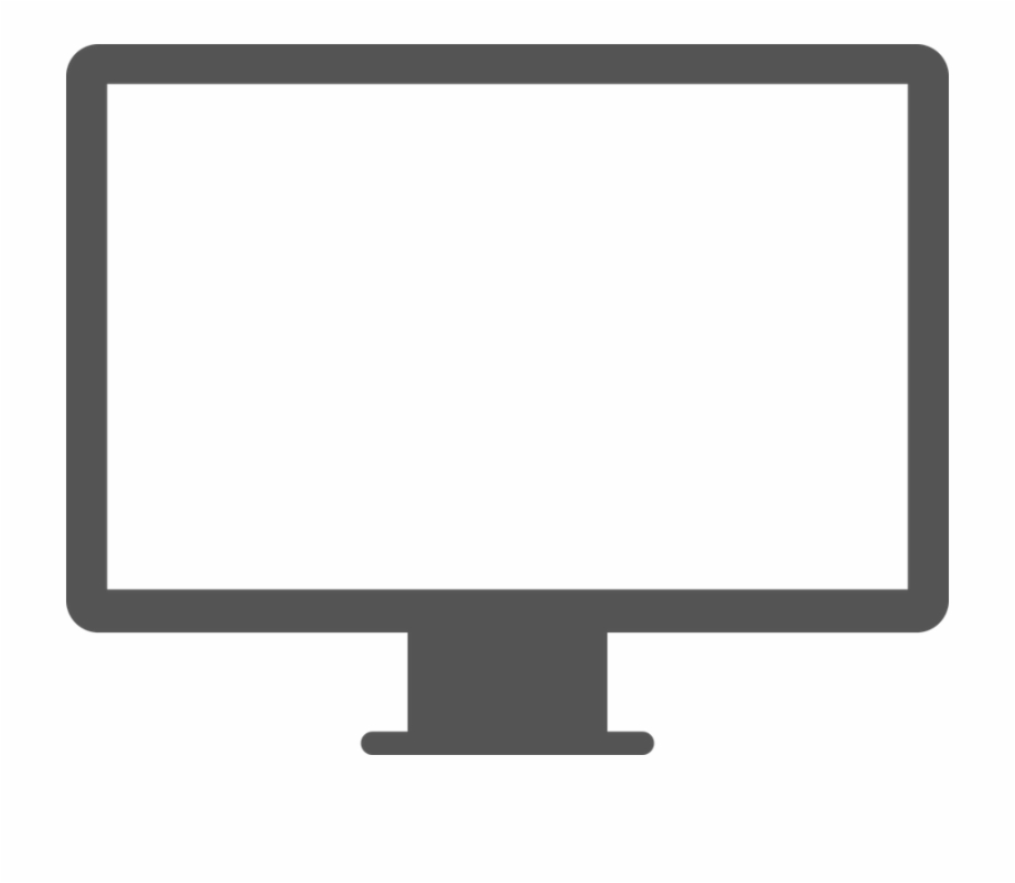 Computer Monitor Clipart Png Imac Vector Png