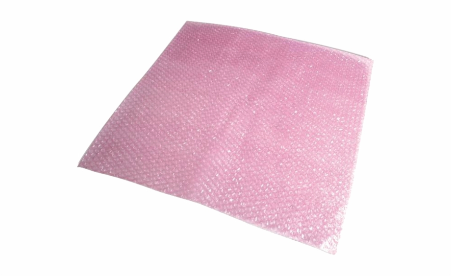 Pink Bubble Antistatic Bag Stole
