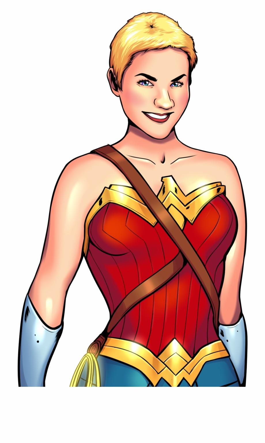 Mortgage Wonder Woman Cartoon
