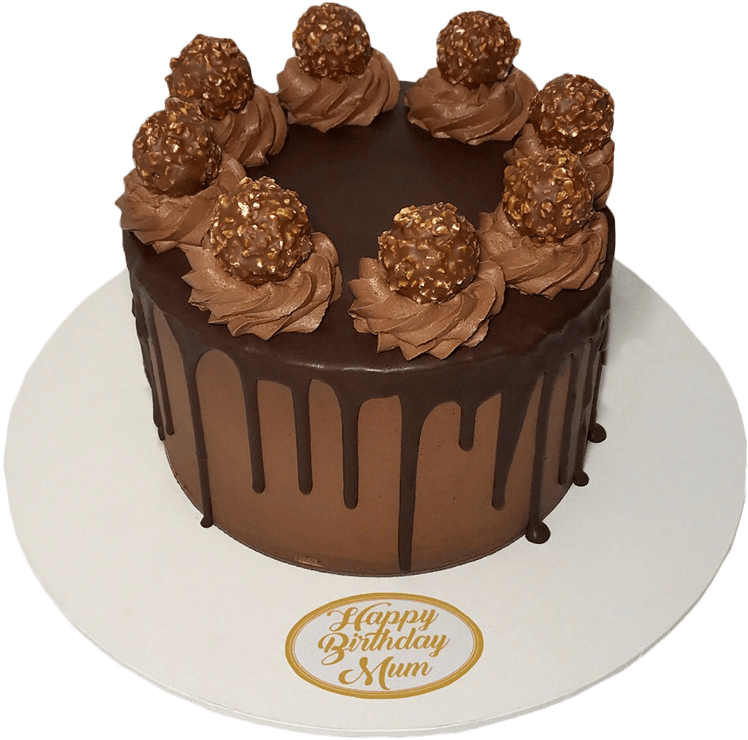 Oreo Wedding Cake Photo Ferrero Rocher Drip Cake