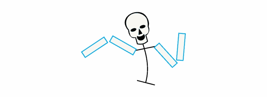 How To Draw Skeleton Cartoon