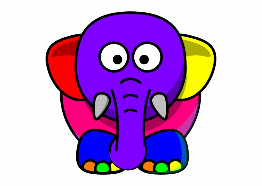 Cartoon Of An Elephant