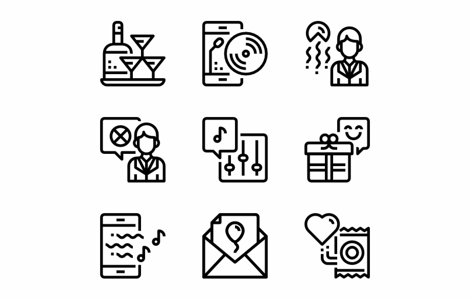 Night Party Manufacture Icon