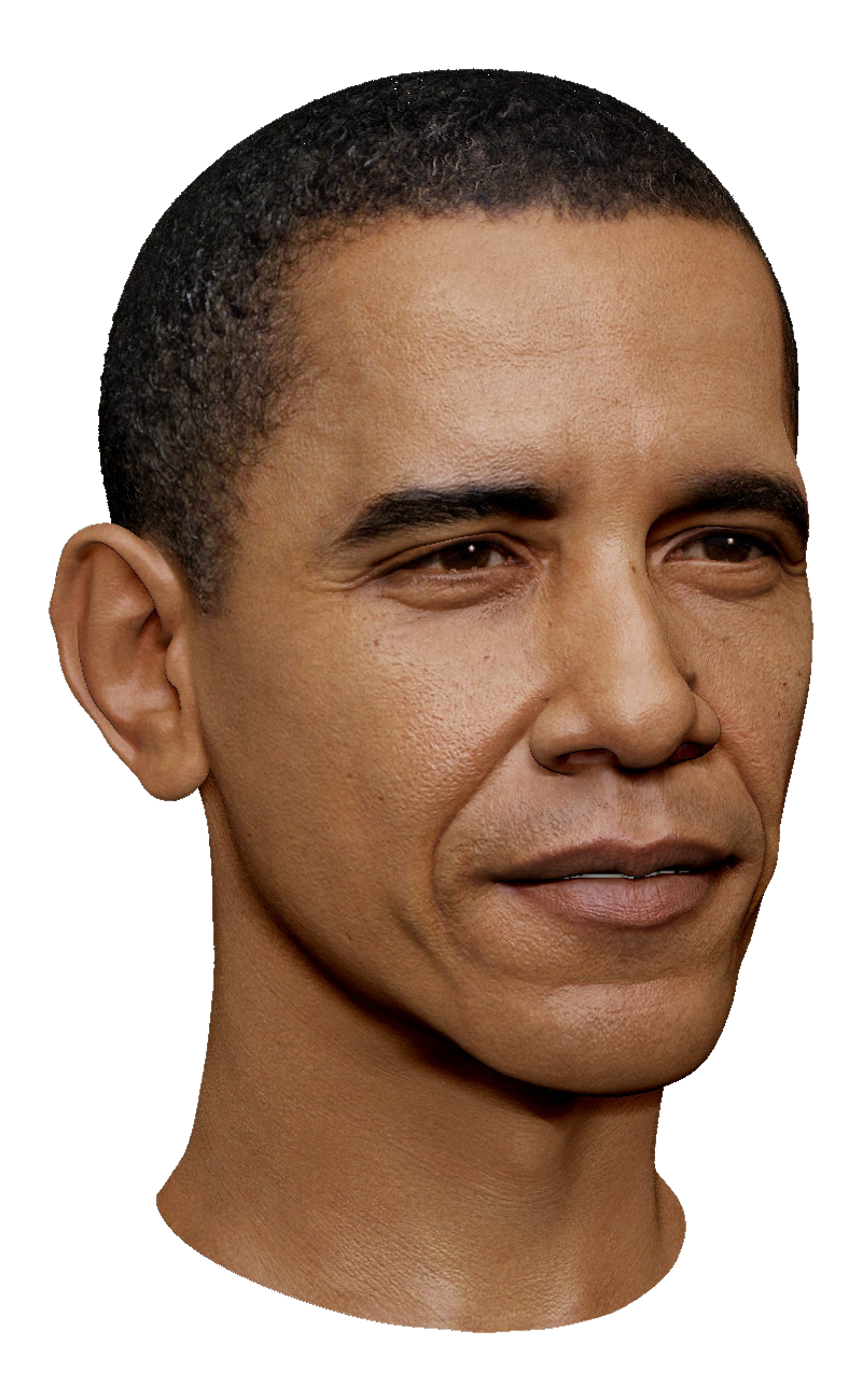 Obama Head Png