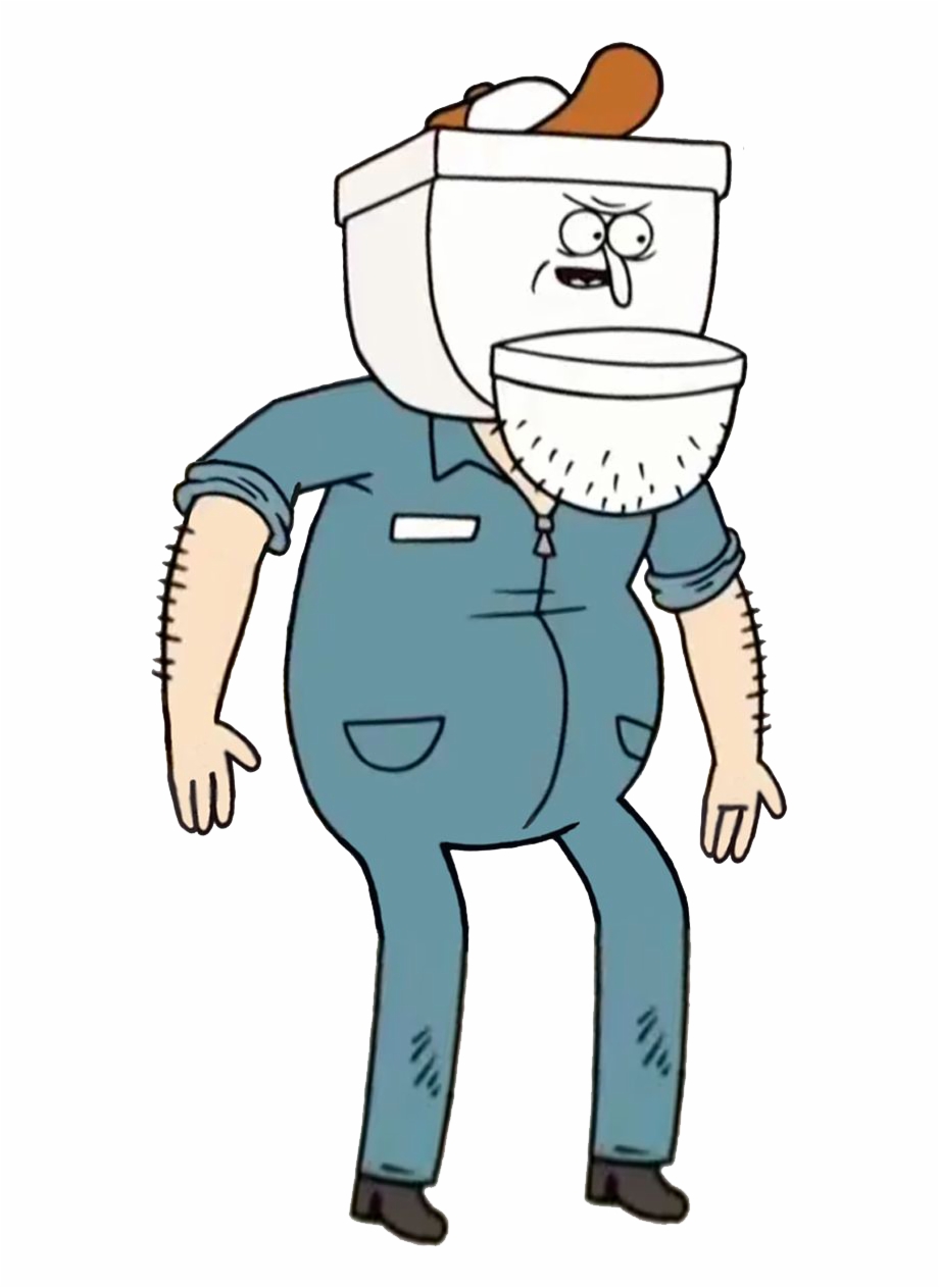 The Toilet Keeper Cartoon