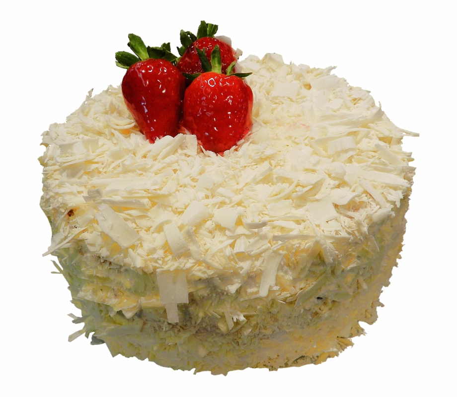 White Forest Transparent Happy Birthday Cakes