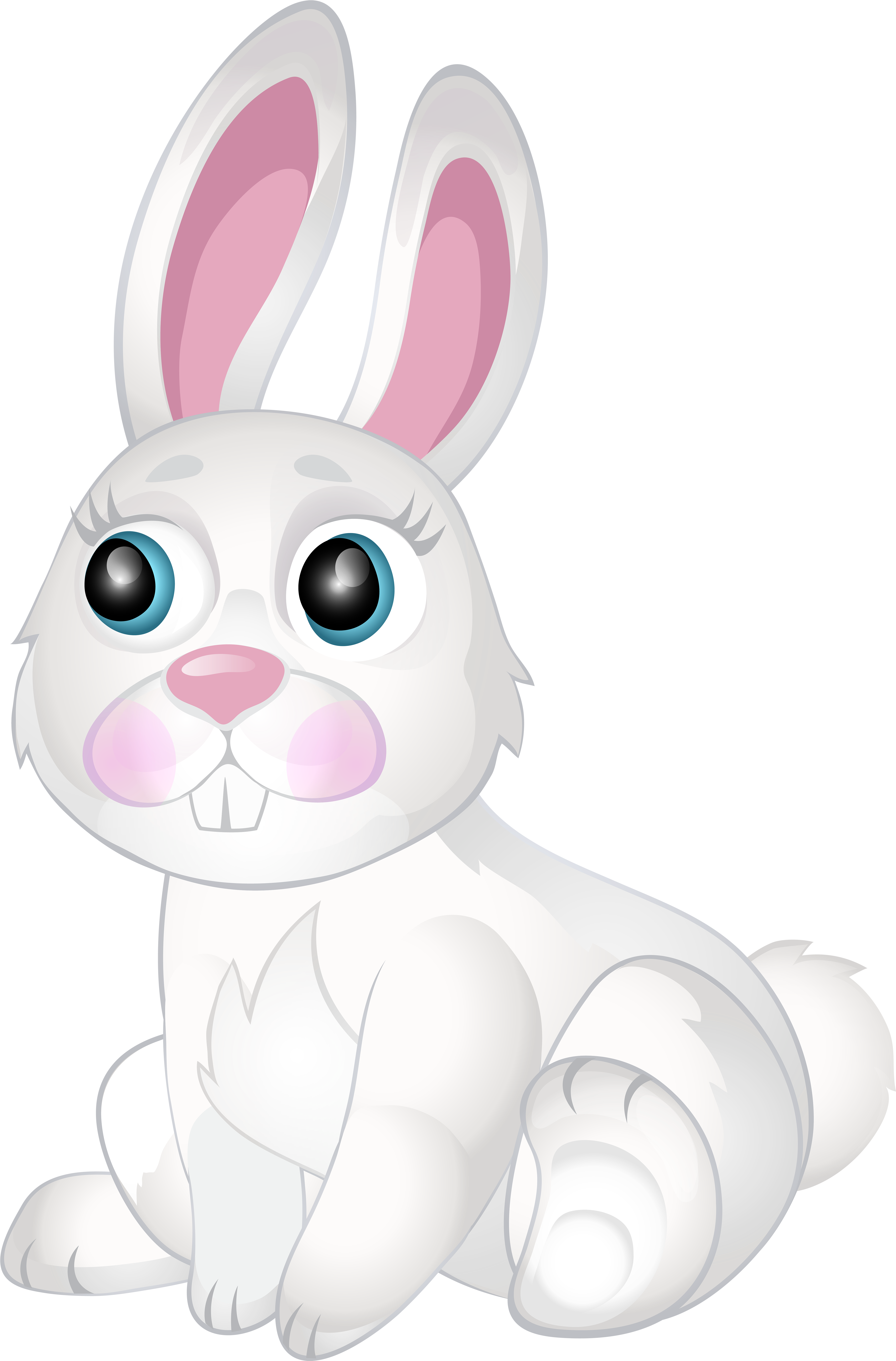 White Bunny Transparent Clip Art Image Gallery White
