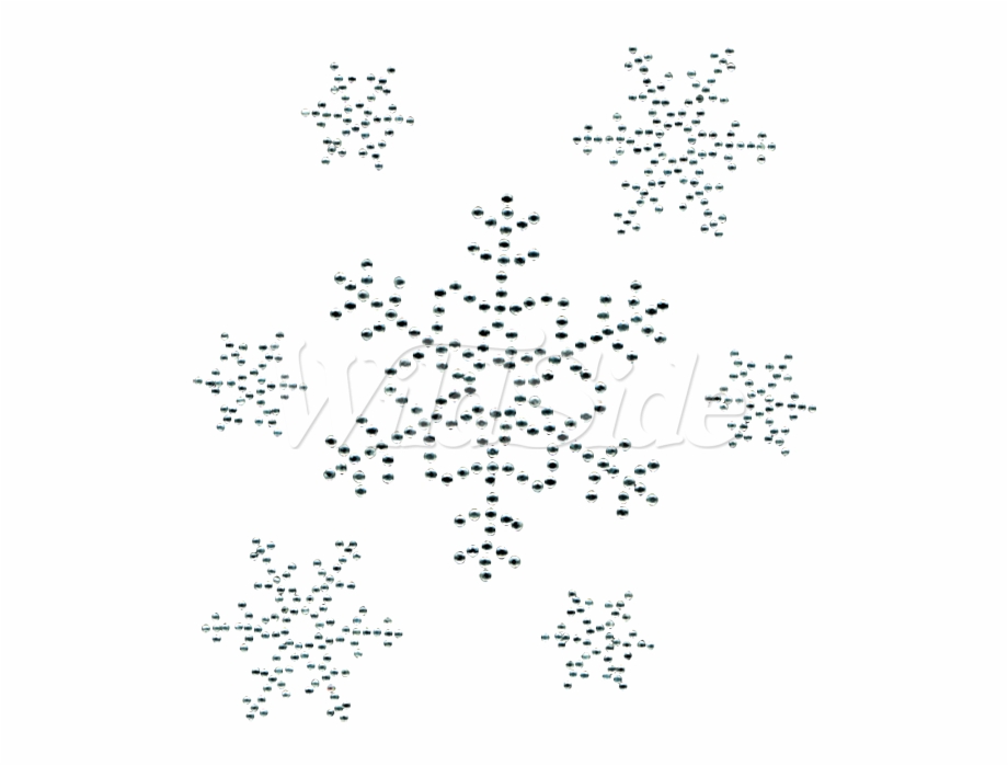 7 Snowflakes Illustration