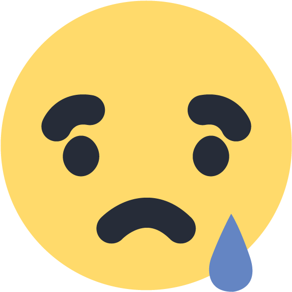 Facebook Sad Emoji Emoticon Icon Vector Logo Facebook