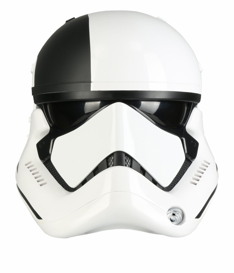 First Order Stormtrooper Helmet Png Last Jedi Stormtrooper