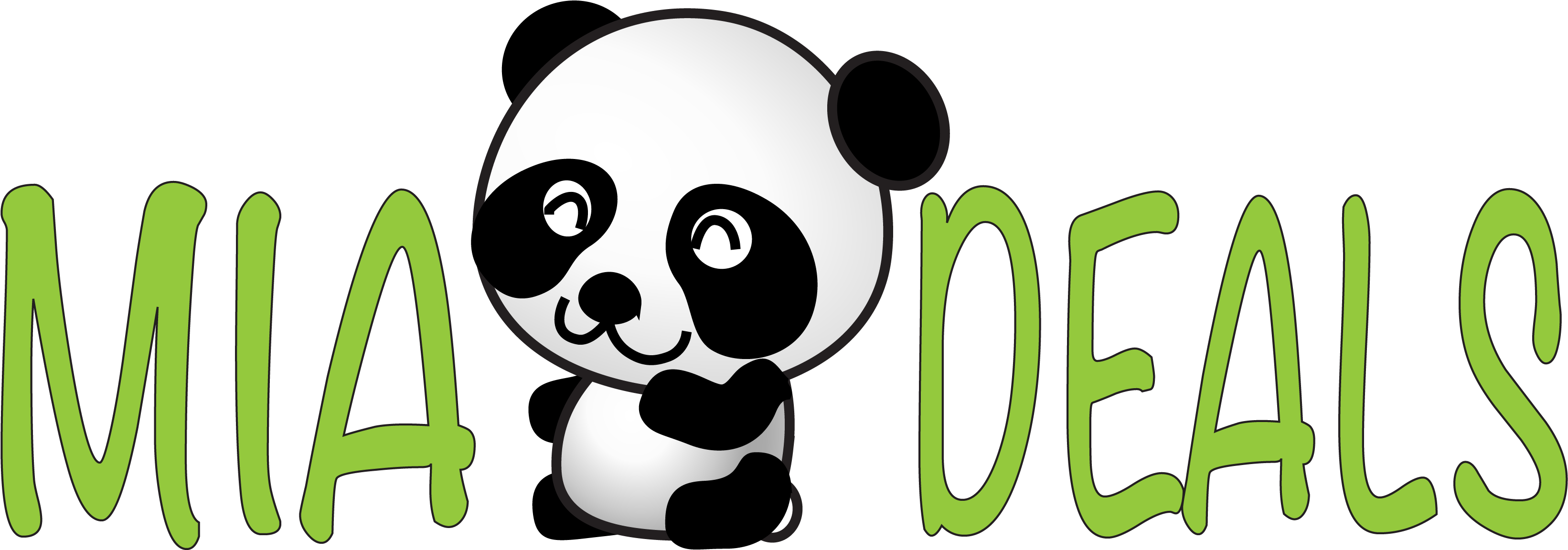 Mia Deals Clipart Transparent Background Panda