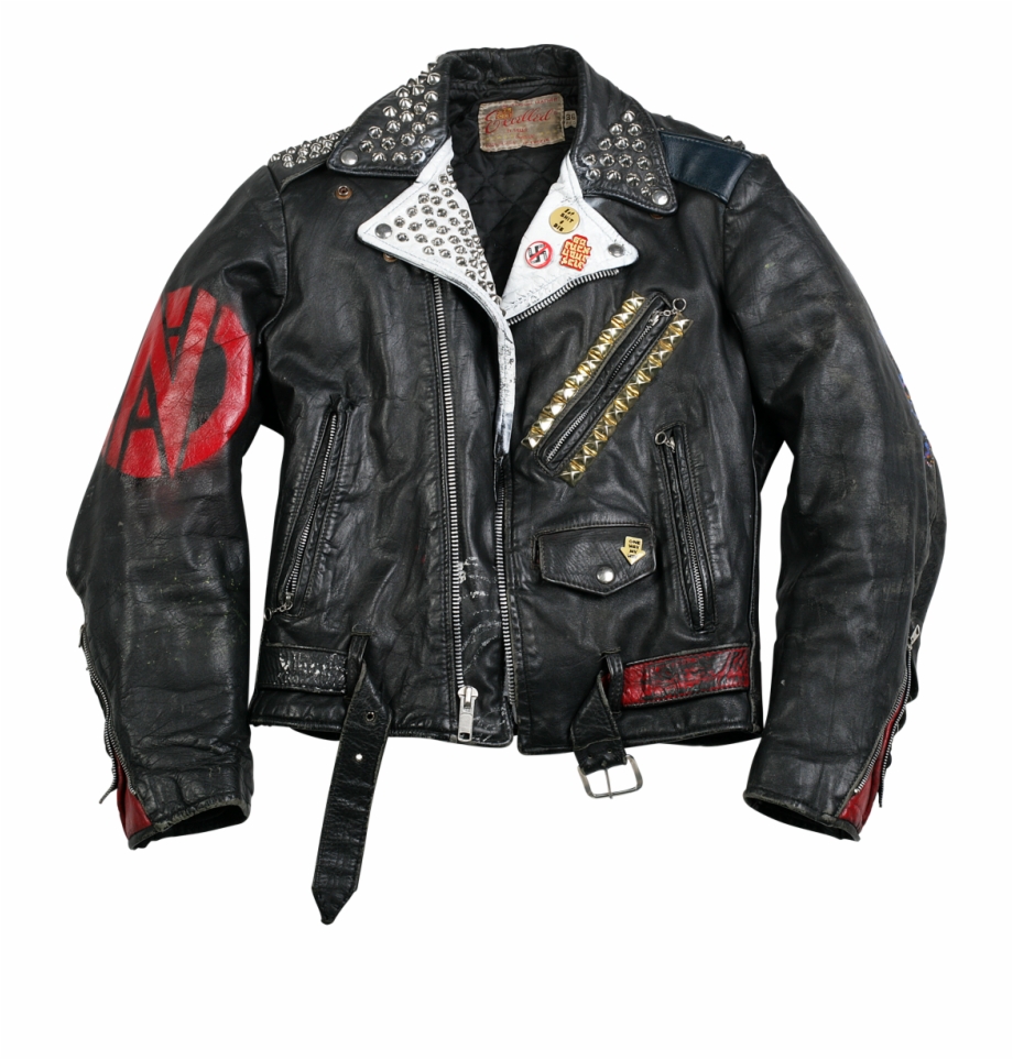 Vintage Punk Jacket Transparent Leather Jackets Png