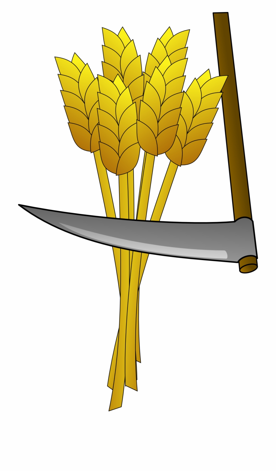 Ice Clipart Sickles Middle Ages Peasant Tools